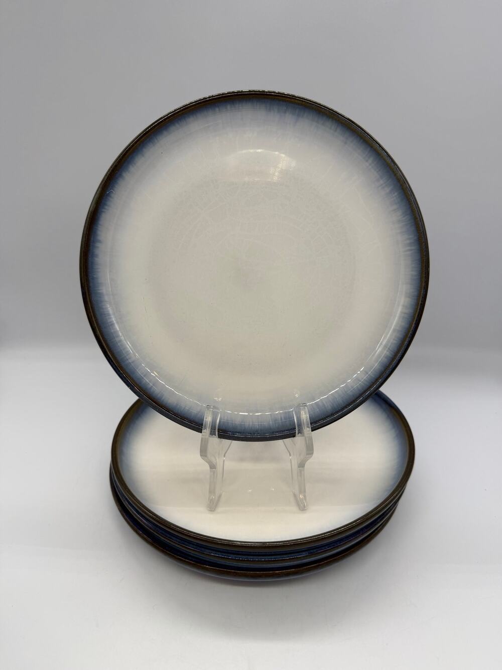 Sango Concepts Eggplant 4942 Set of 4 Salad Plates 8.25"